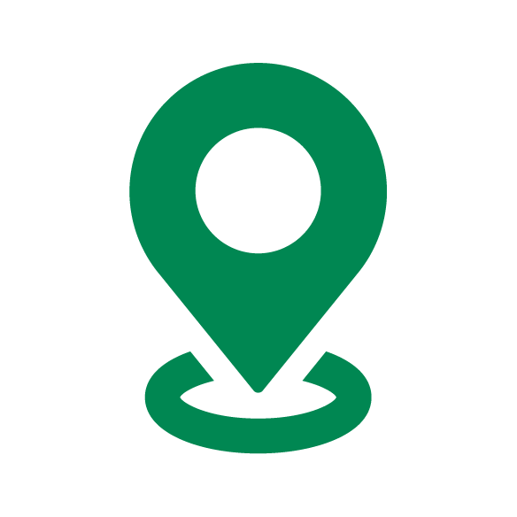 Location pin icon image.